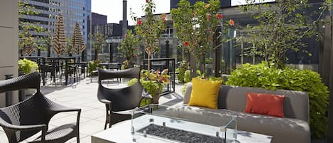 Rooftop terrace