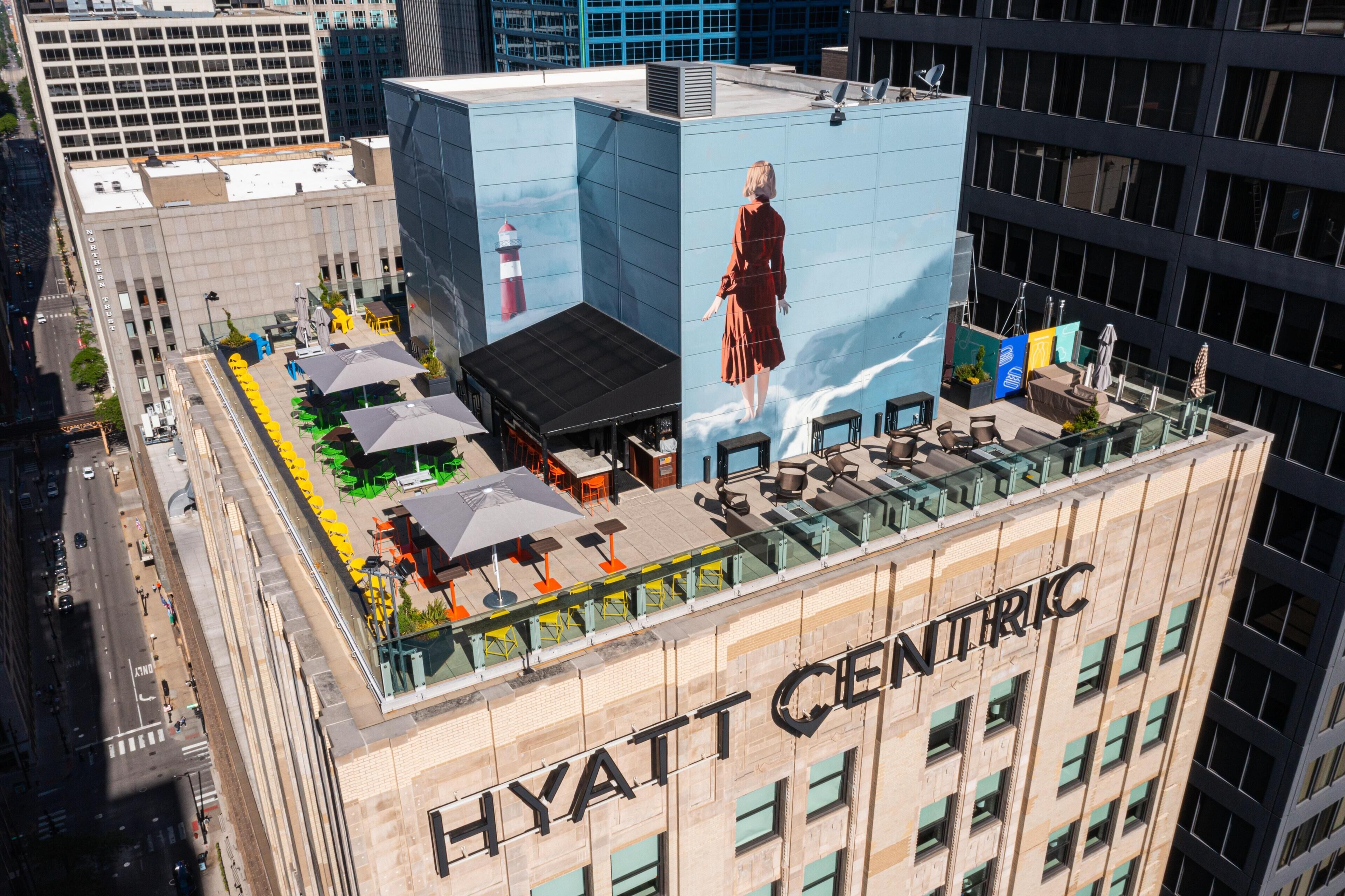 Rooftop bar