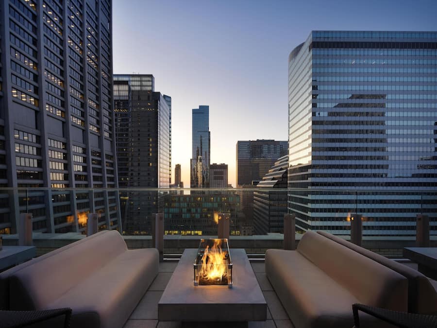 Rooftop bar