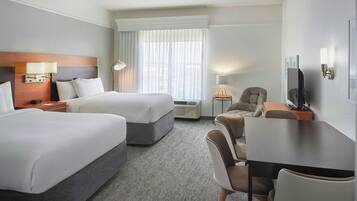 In-room safe, iron/ironing board, free cribs/infant beds, free WiFi