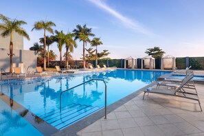 Outdoor pool, open 6:30 AM to 10:00 PM, free pool cabanas, pool loungers - Guyana Marriott Hotel Georgetown (Georgetown)