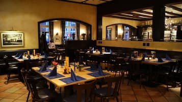 Breakfast, lunch, dinner served; German cuisine, al fresco dining