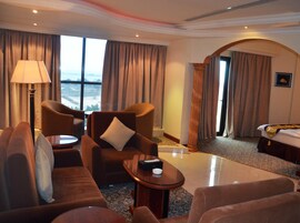 45-inch LED TV with satellite channels