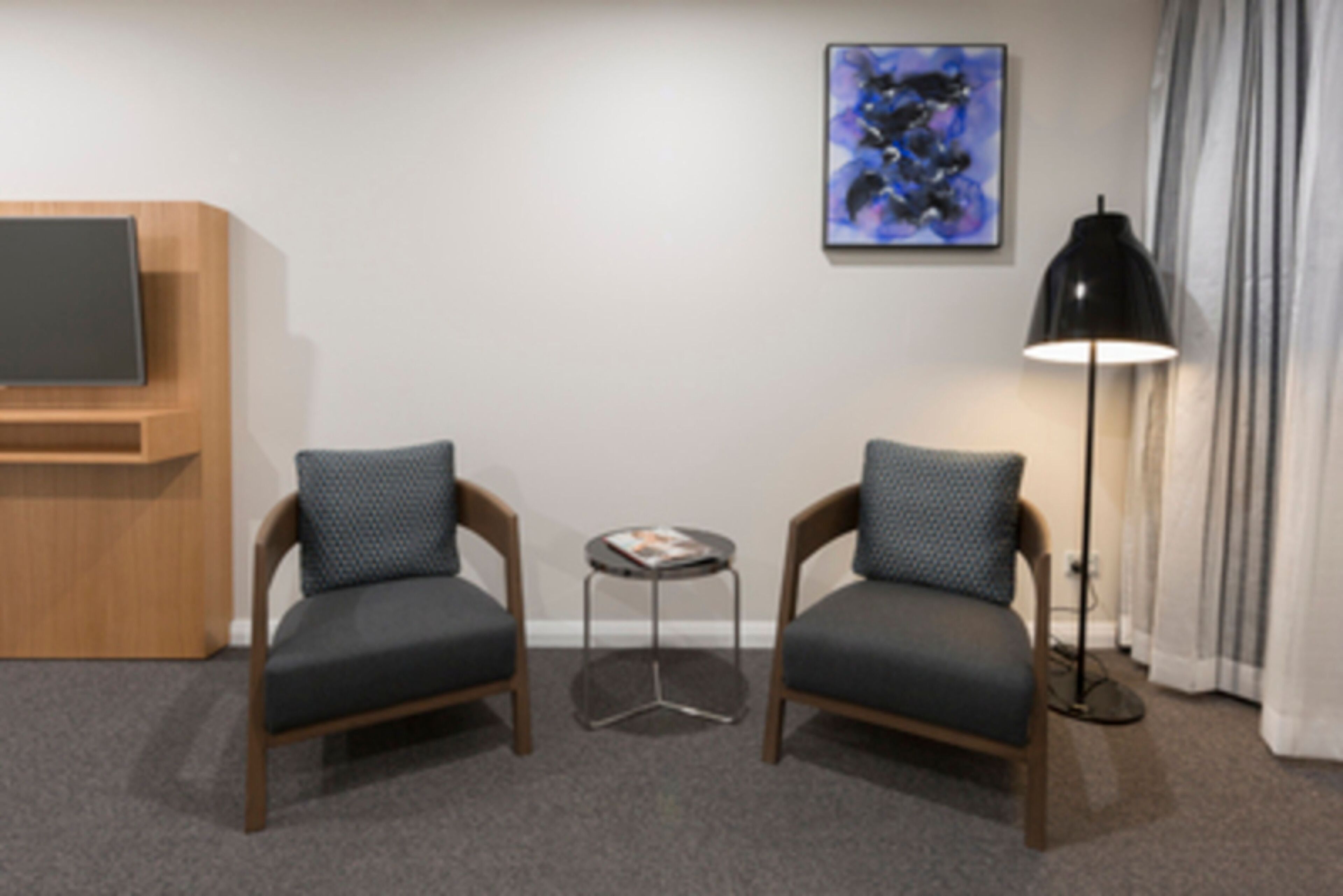 superior king room balcony | premium bedding, minibar, in-room safe, individually decorated