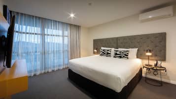 Premium bedding, minibar, in-room safe, individually decorated