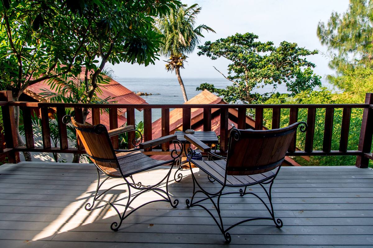 Deluxe Bungalow, Partial Ocean View | View from room
