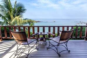 Superior Bungalow, Terrace, Sea View | View from room - Zama Resort (Ko Pha-ngan)