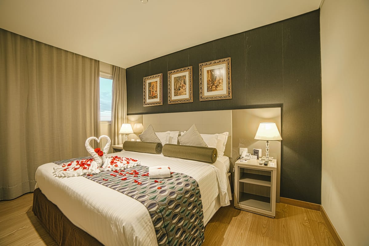 1 bedroom, minibar, in-room safe, laptop workspace