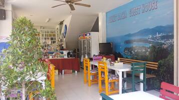 Sala de estar en el lobby