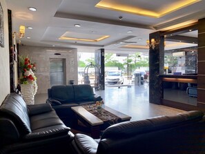 Sitzecke in der Lobby