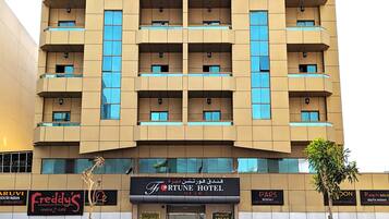 Façade de l’hébergement