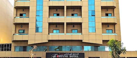 Façade de l’hébergement