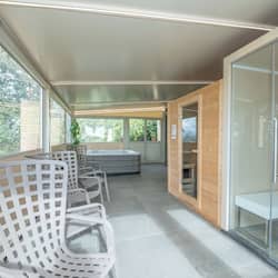 Couples treatment rooms, sauna, hot tub, steam room, Turkish bath