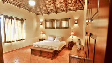 Villa Garden View A/C | 2 habitaciones, escritorio y ropa de cama