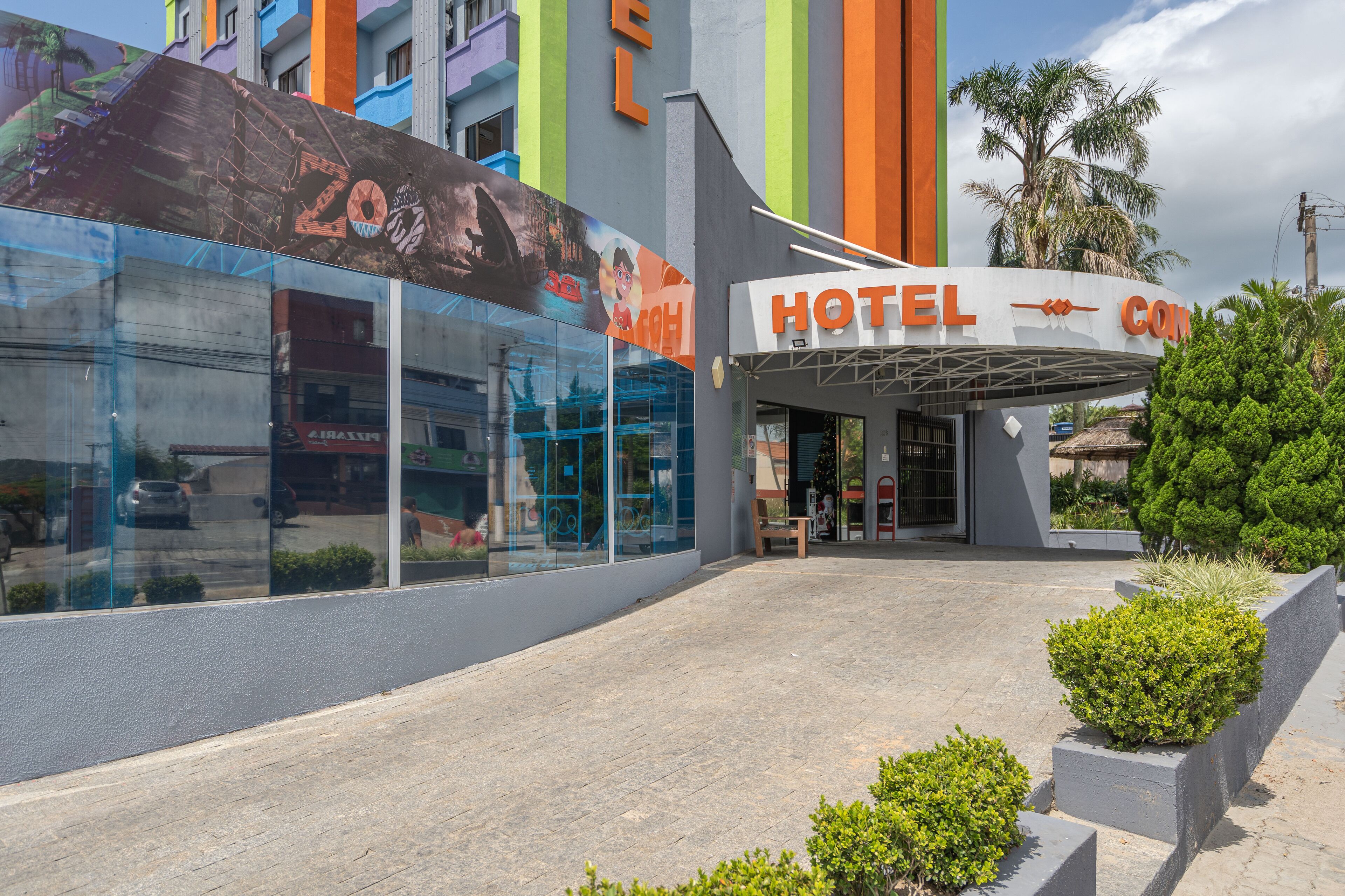 front of property – evening/night