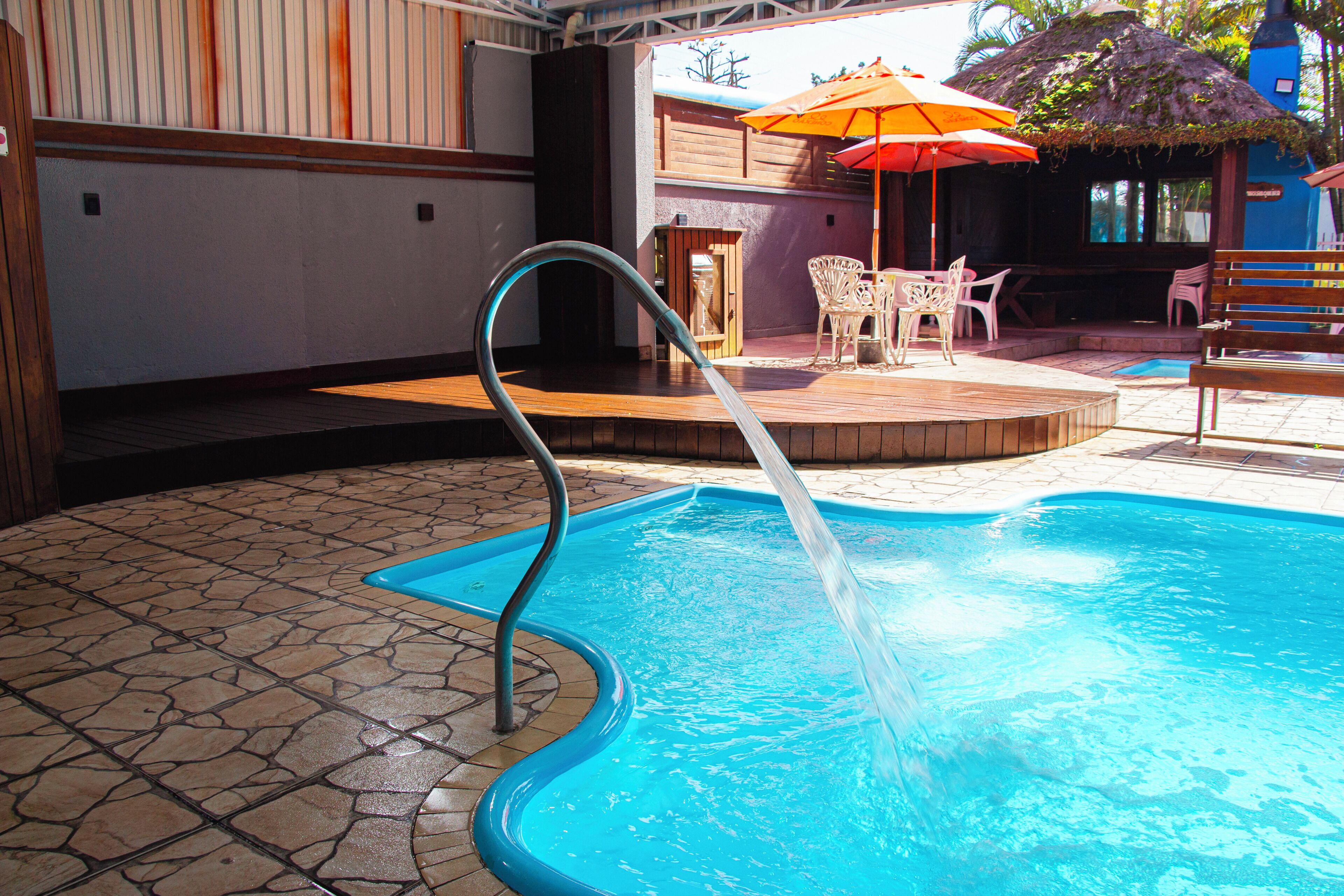 2 indoor pools, open 10:00 AM to 10:00 PM, pool loungers