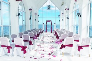 Innenbereich für Hochzeiten