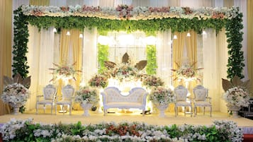 Área de bodas al aire libre