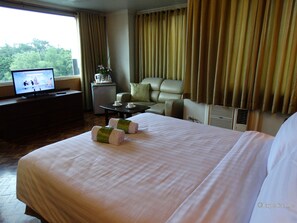 خزنة داخل الغرفة ومكتب وتجهيزات عازلة للصوت وواي فاي مجانًا