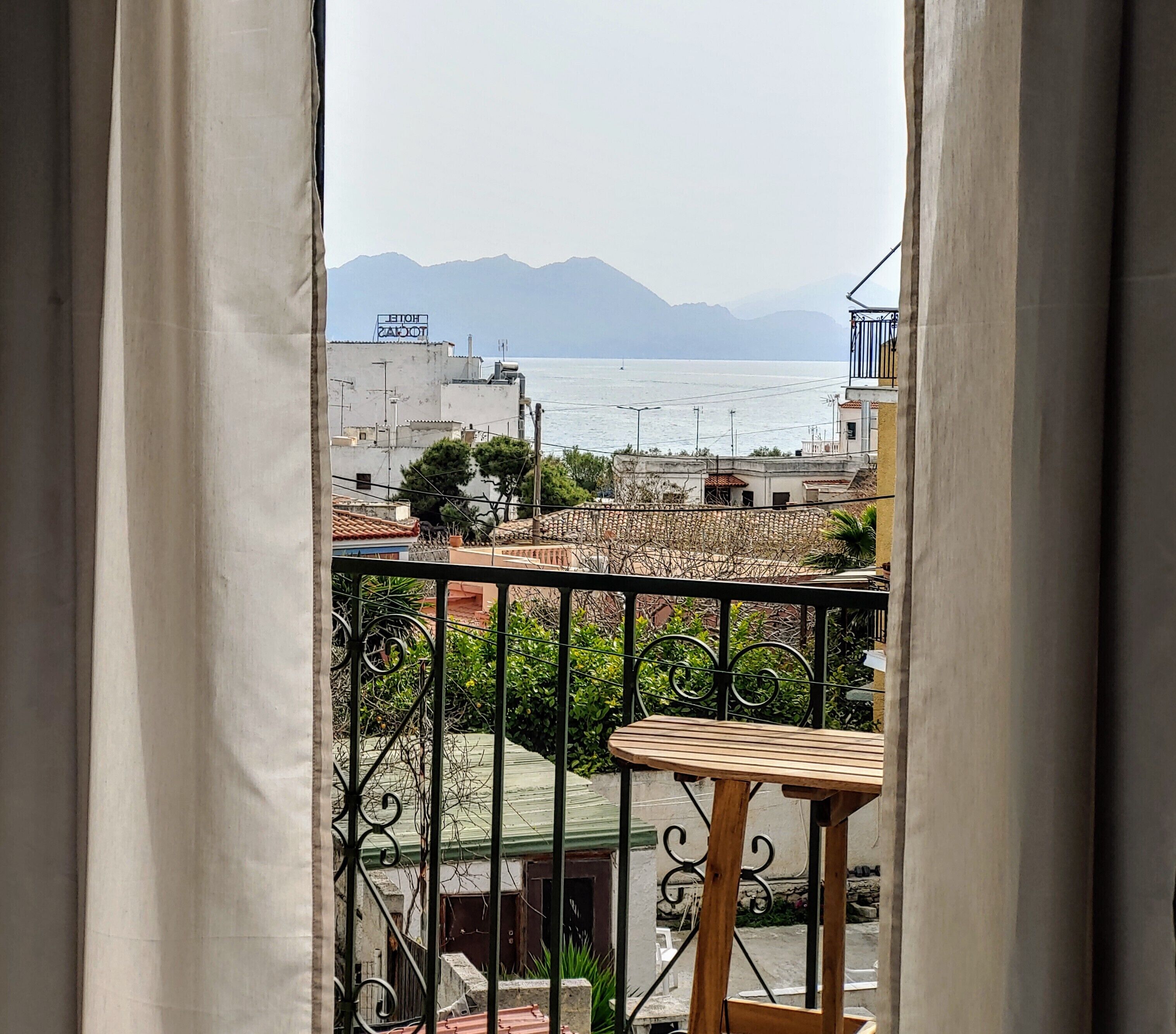 standard double or twin room, balcony | view from room