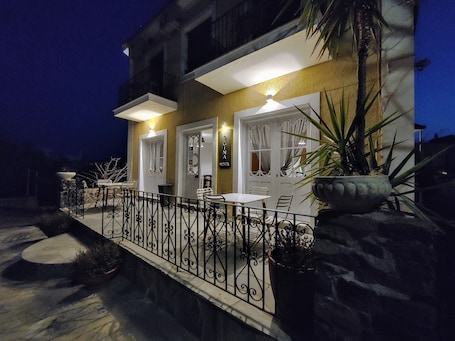 Fachada de la propiedad