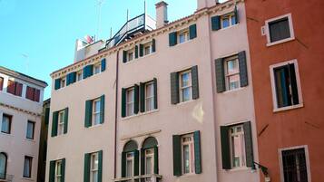 Fassade der Unterkunft