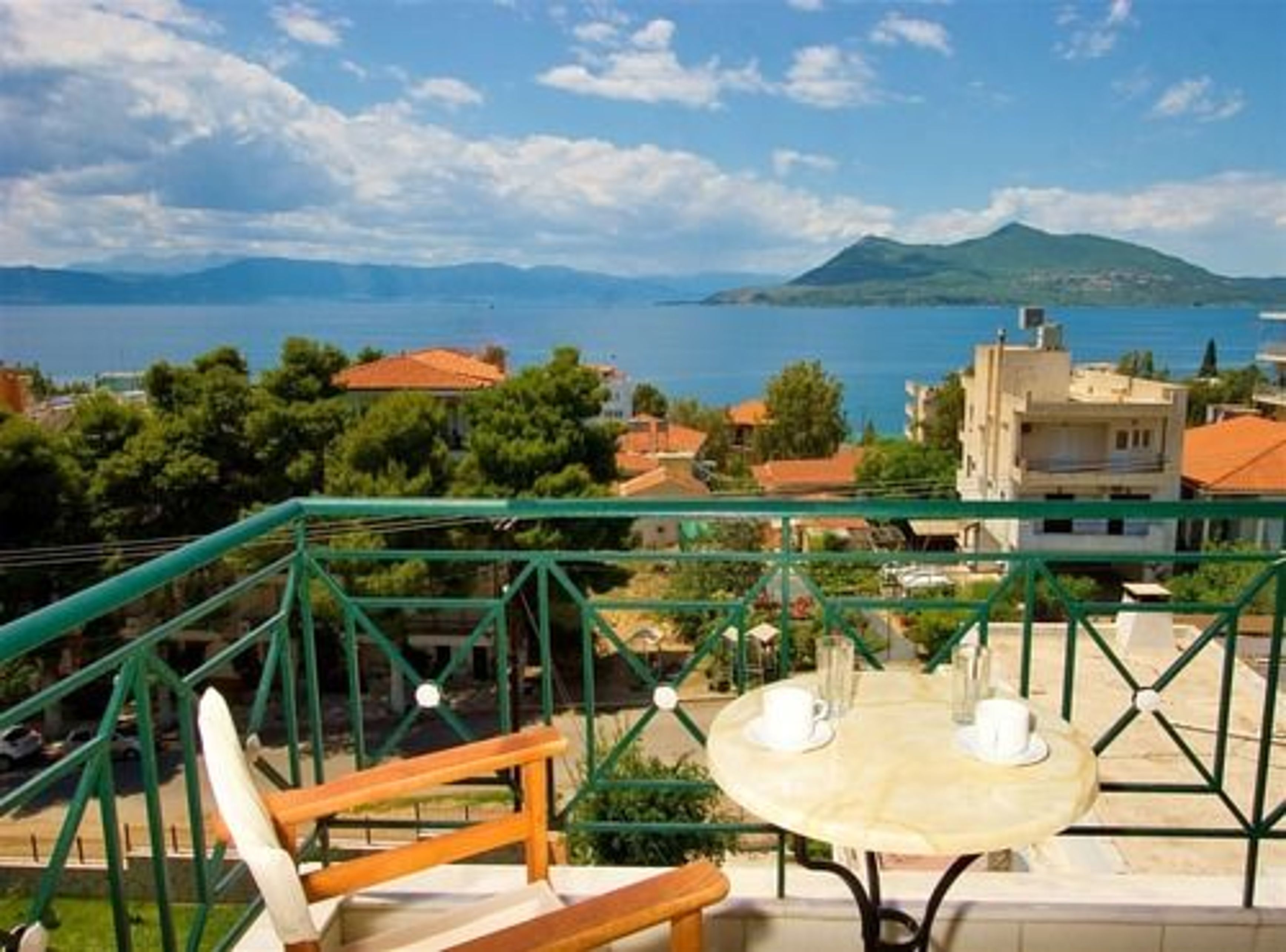 Vue depuis le balcon