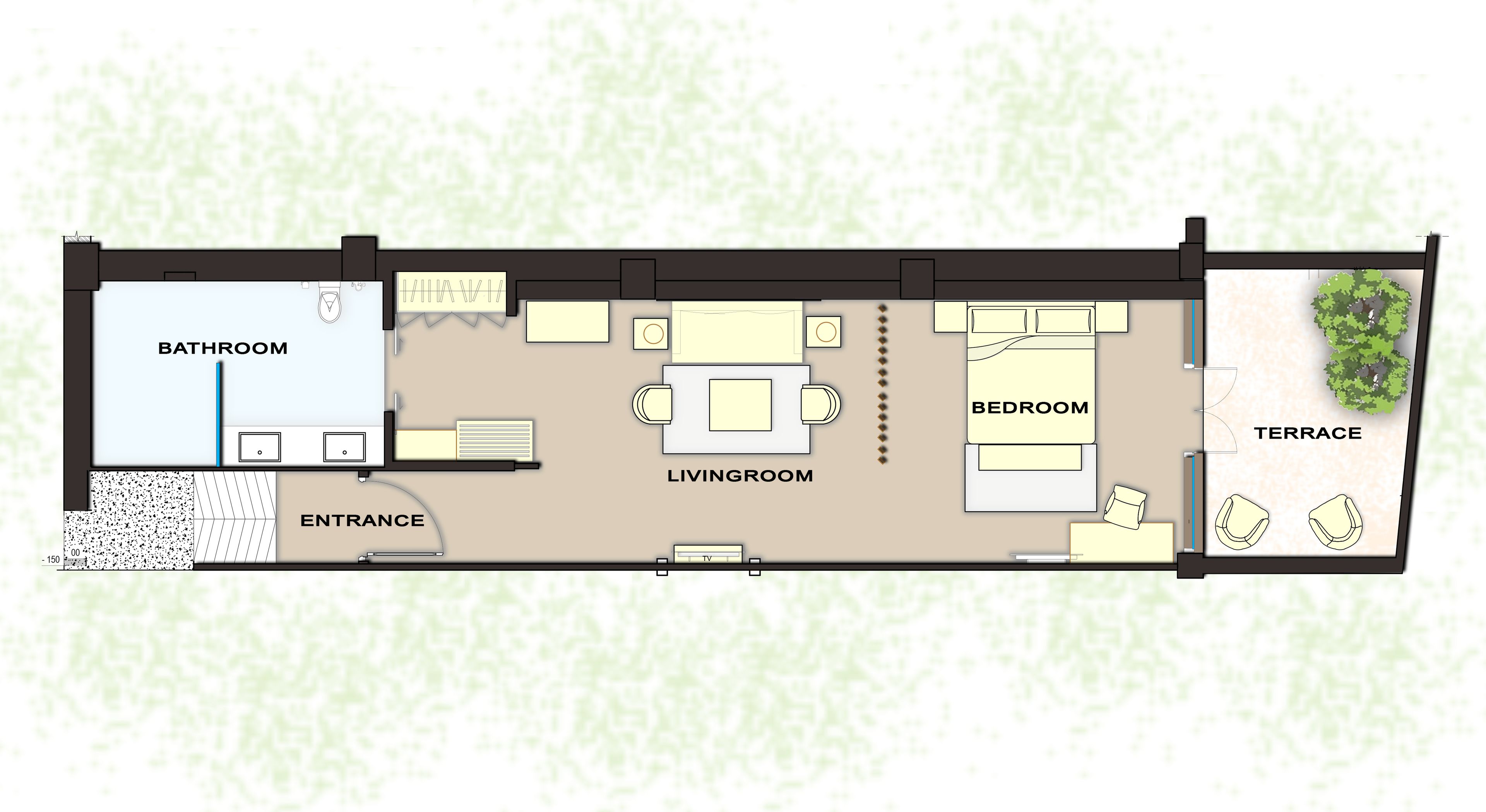 suite | floor plan