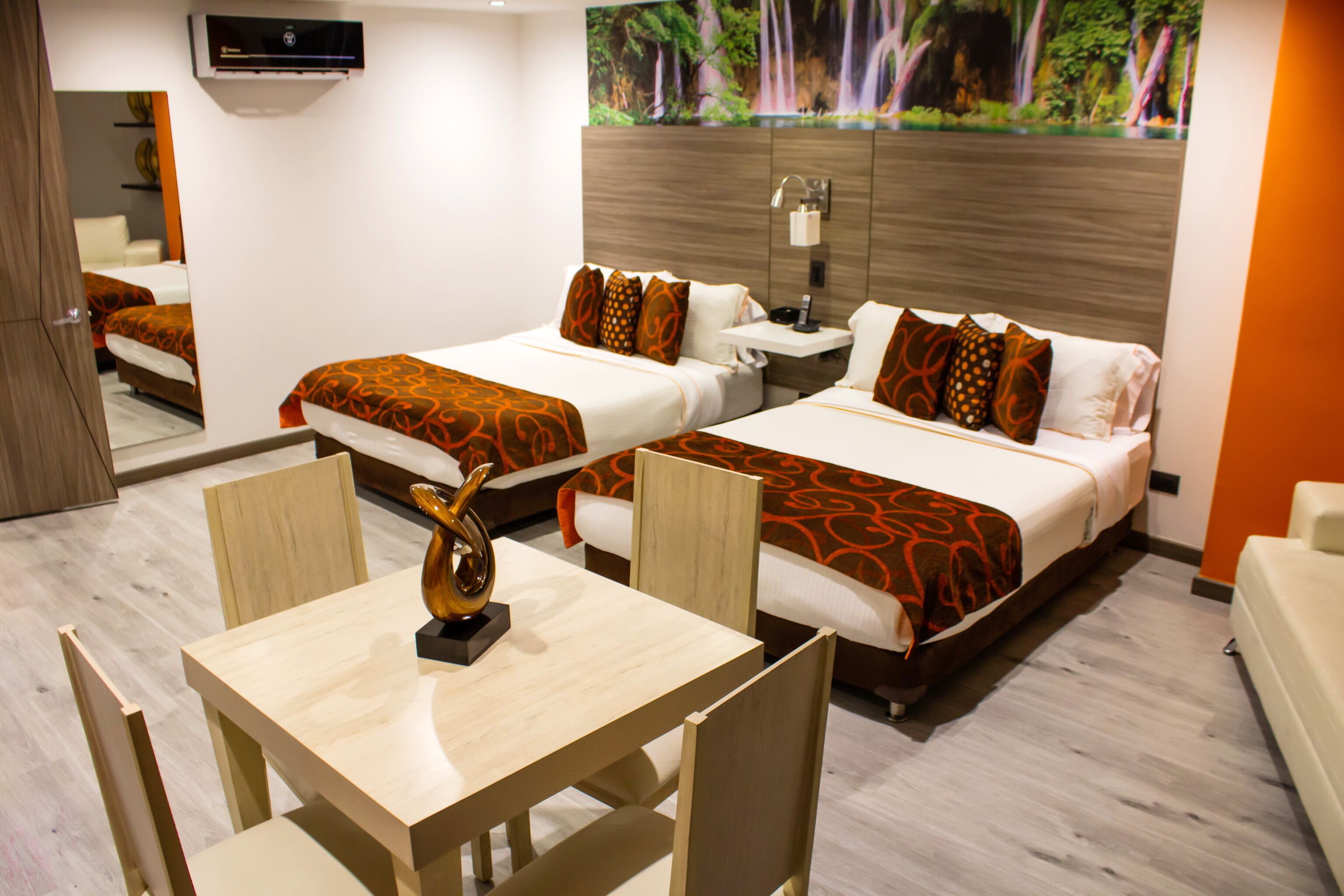 junior room, 2 double beds | egyptian cotton sheets, premium bedding, minibar, in-room safe