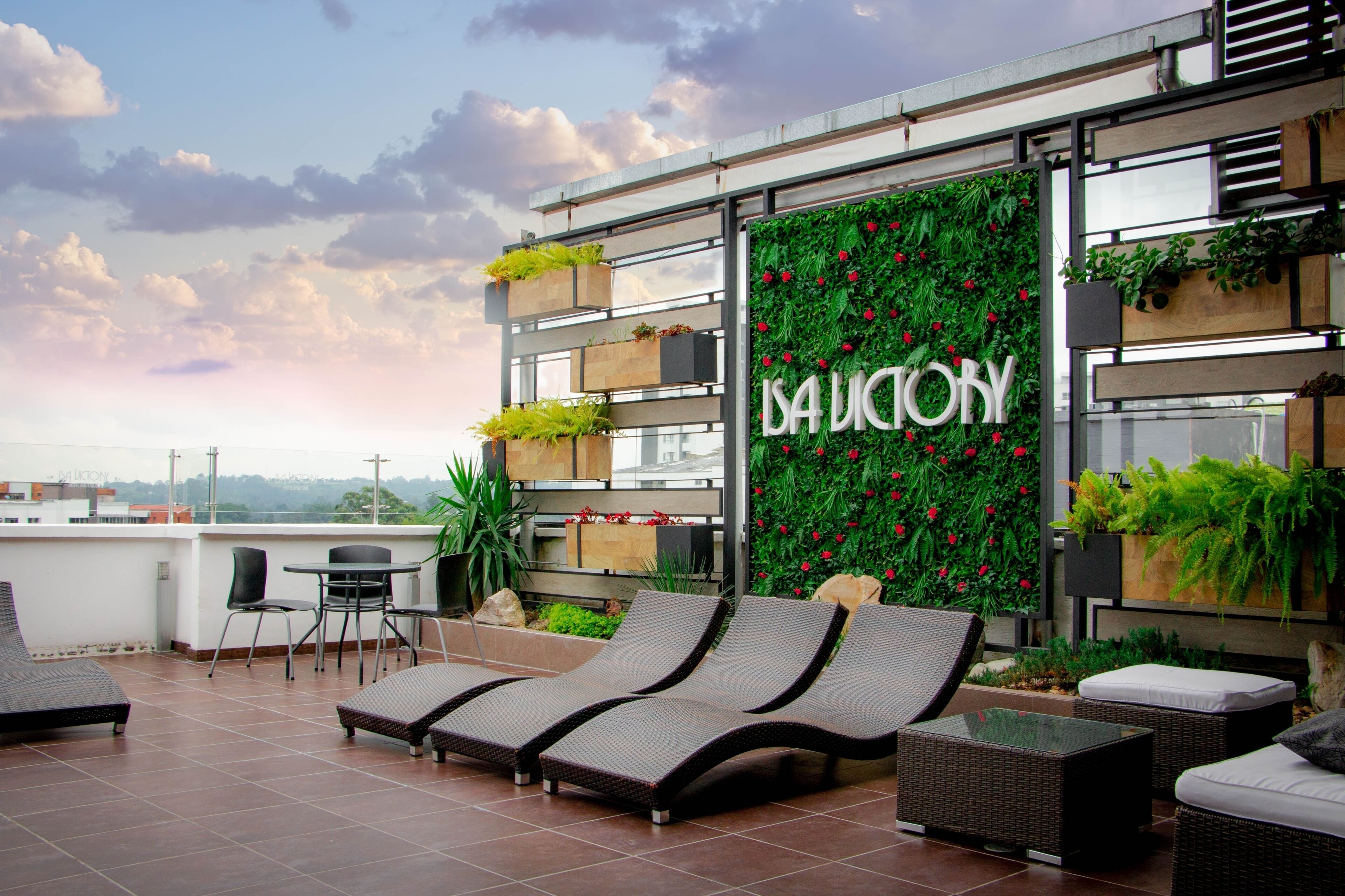 Terraza en la azotea