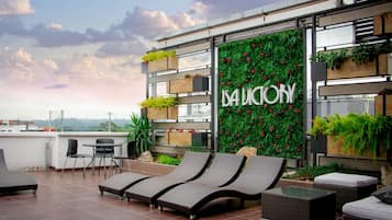 Terrasse sur le toit