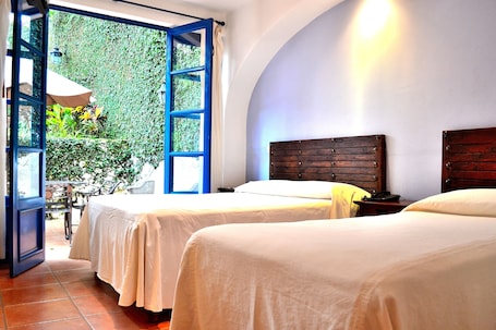 Suíte | Cofres nos quartos, escrivaninha, berços grátis, Wi-Fi de cortesia. Posada del Cafeto