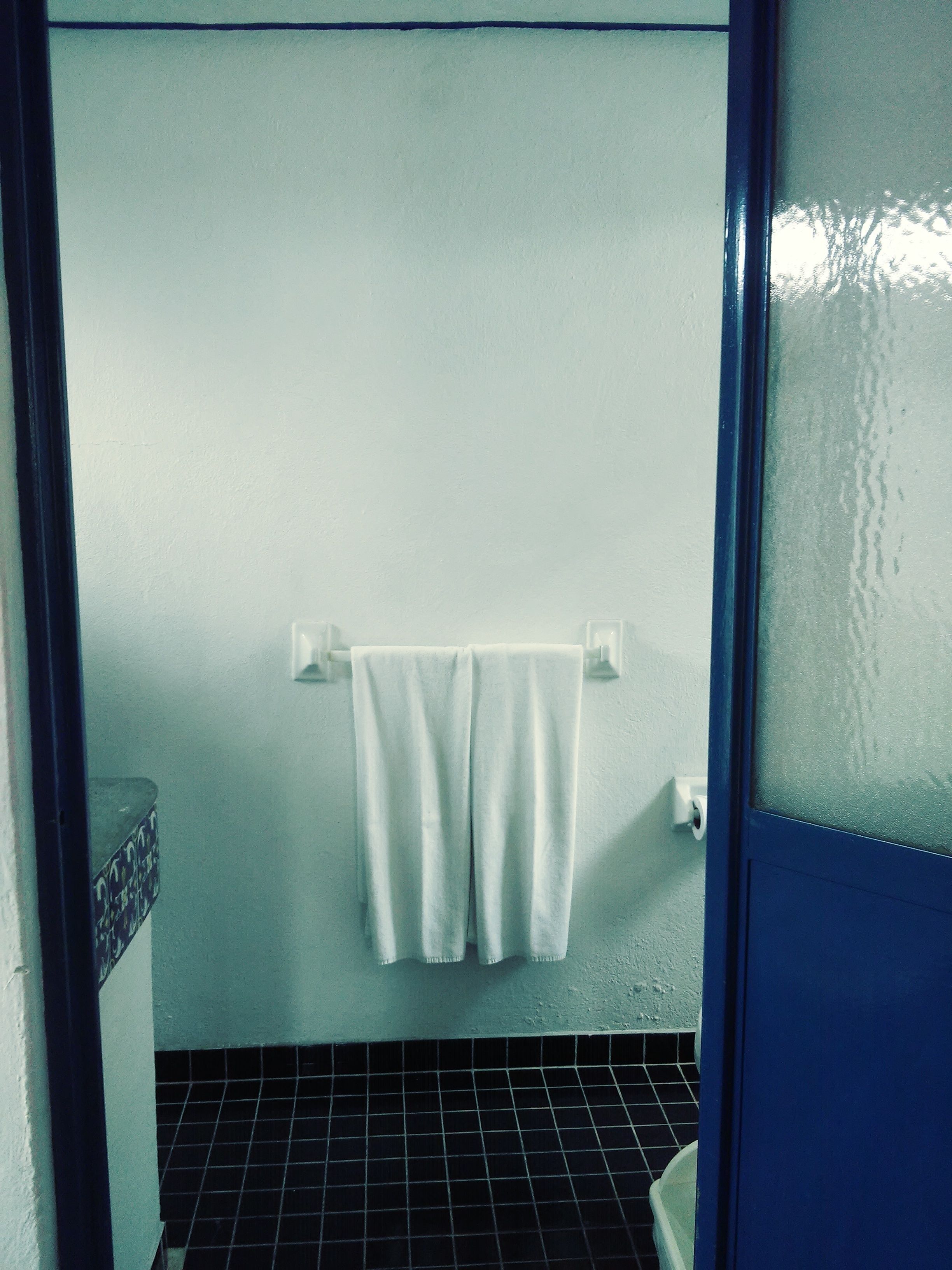 standard room | bathroom | shower, hair dryer, towels