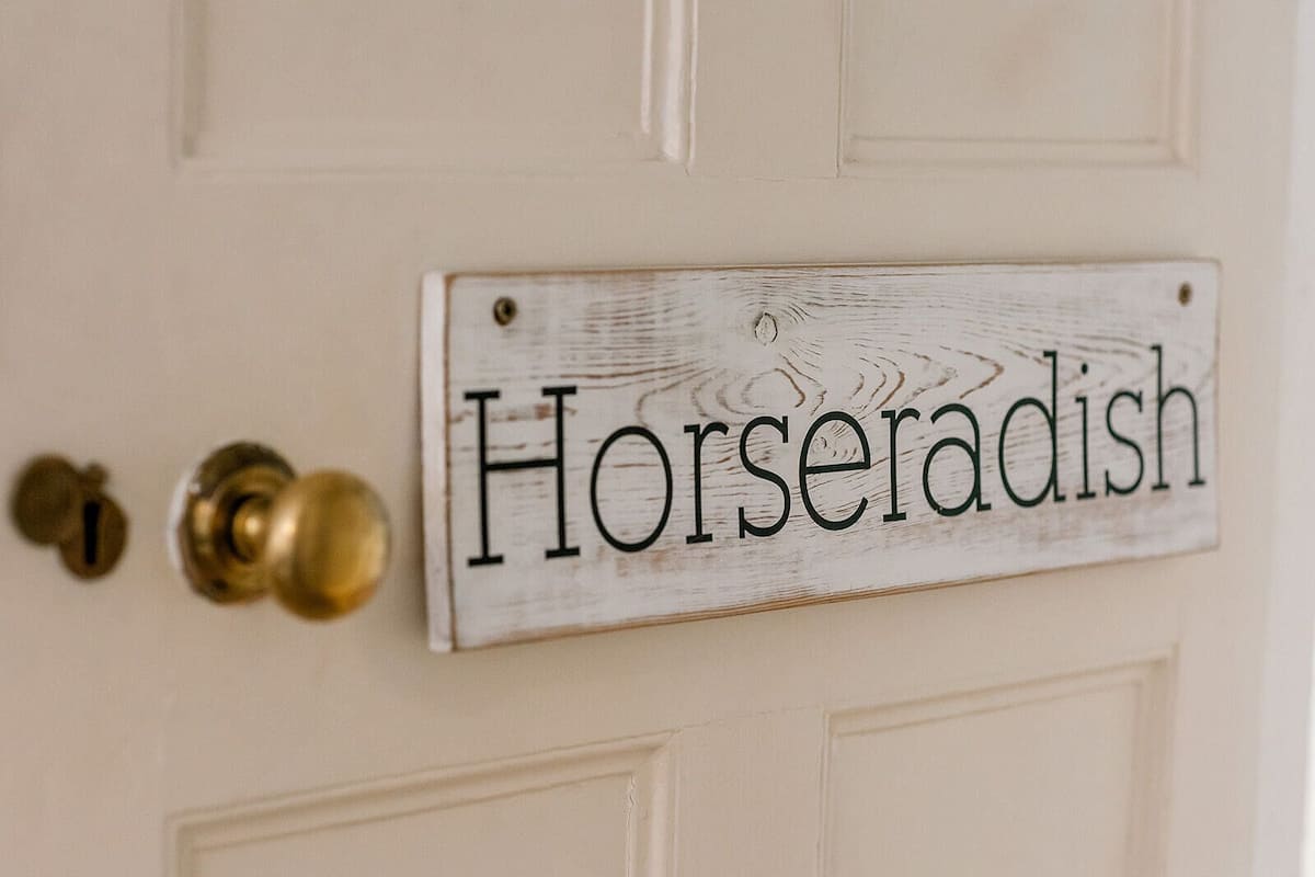 Kahden hengen standard-huone, kylpyhuone makuuhuoneen yhteydessä (Horseradish)