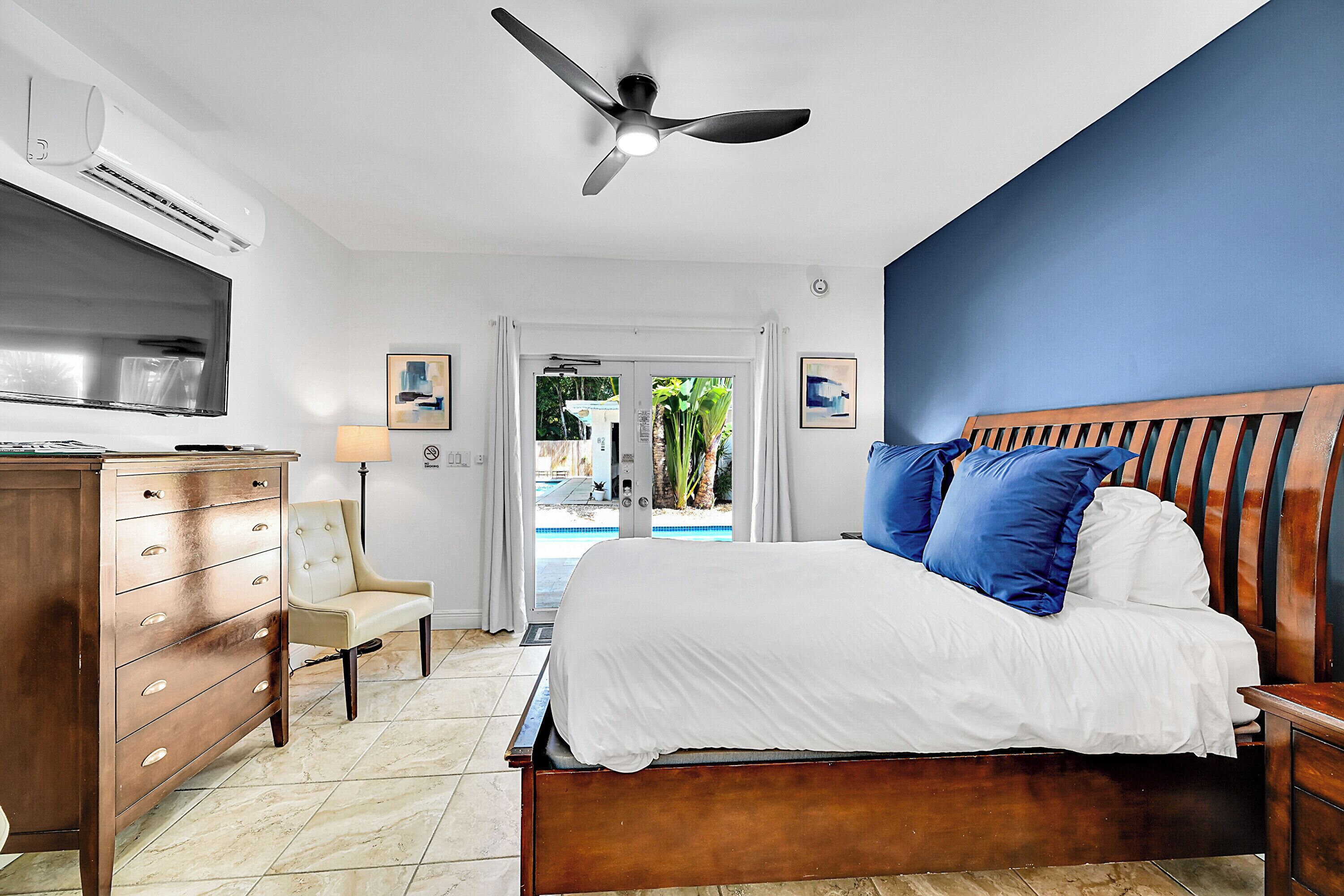 Habitación doble, baño privado (Premier Lanai Full View) | Sábanas de algodón egipcio, ropa de cama de alta calidad, caja fuerte