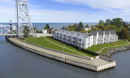 Vista aérea. South Pier Inn