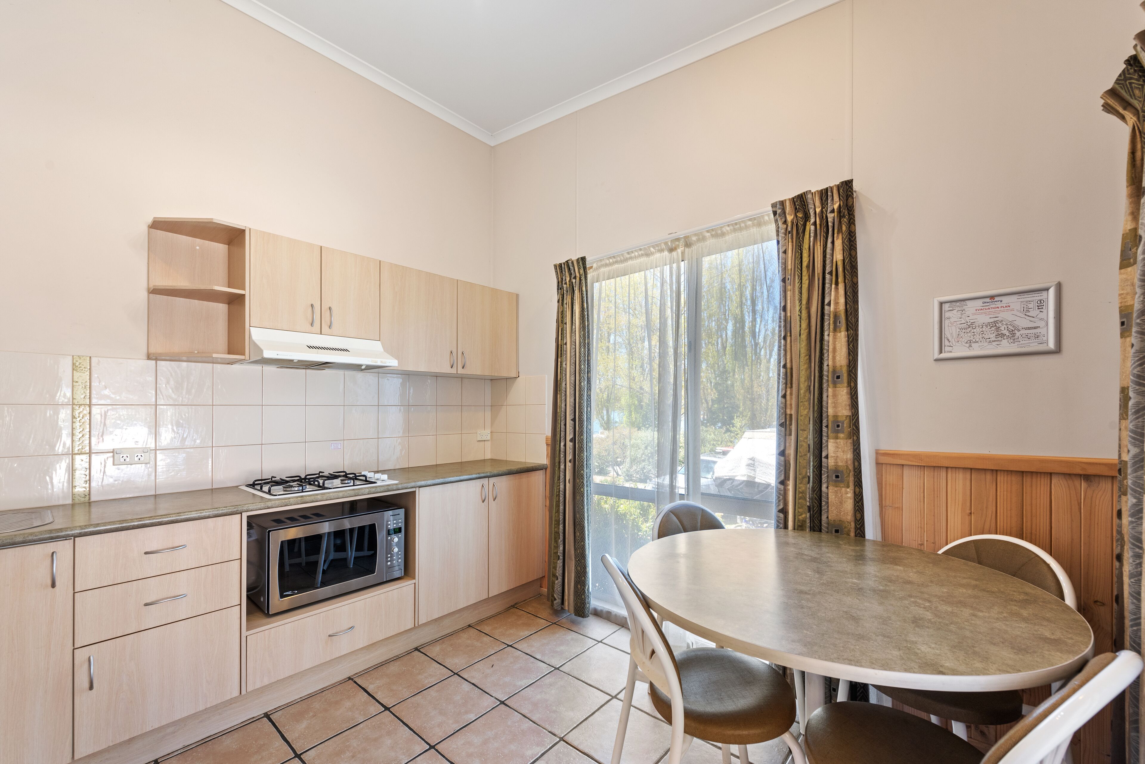 Opções para refeição no quarto