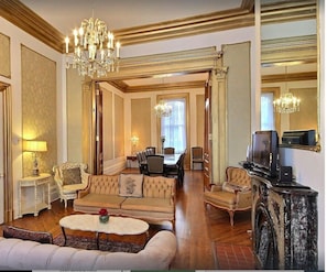 Maison mitoyenne Classique | Coin séjour