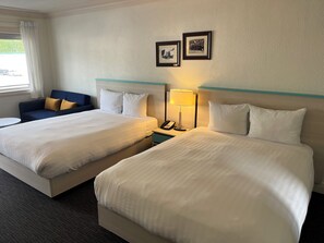 Deluxe Room, Multiple Beds | Desk, laptop workspace, blackout drapes, soundproofing - Revelstoke Lodge (Revelstoke)