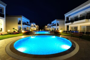 Front of property - evening/night