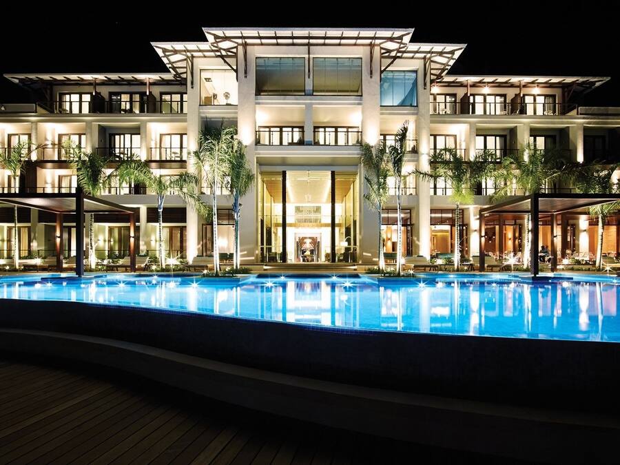 Front of property - evening/night