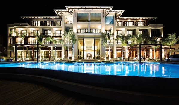 Front of property - evening/night