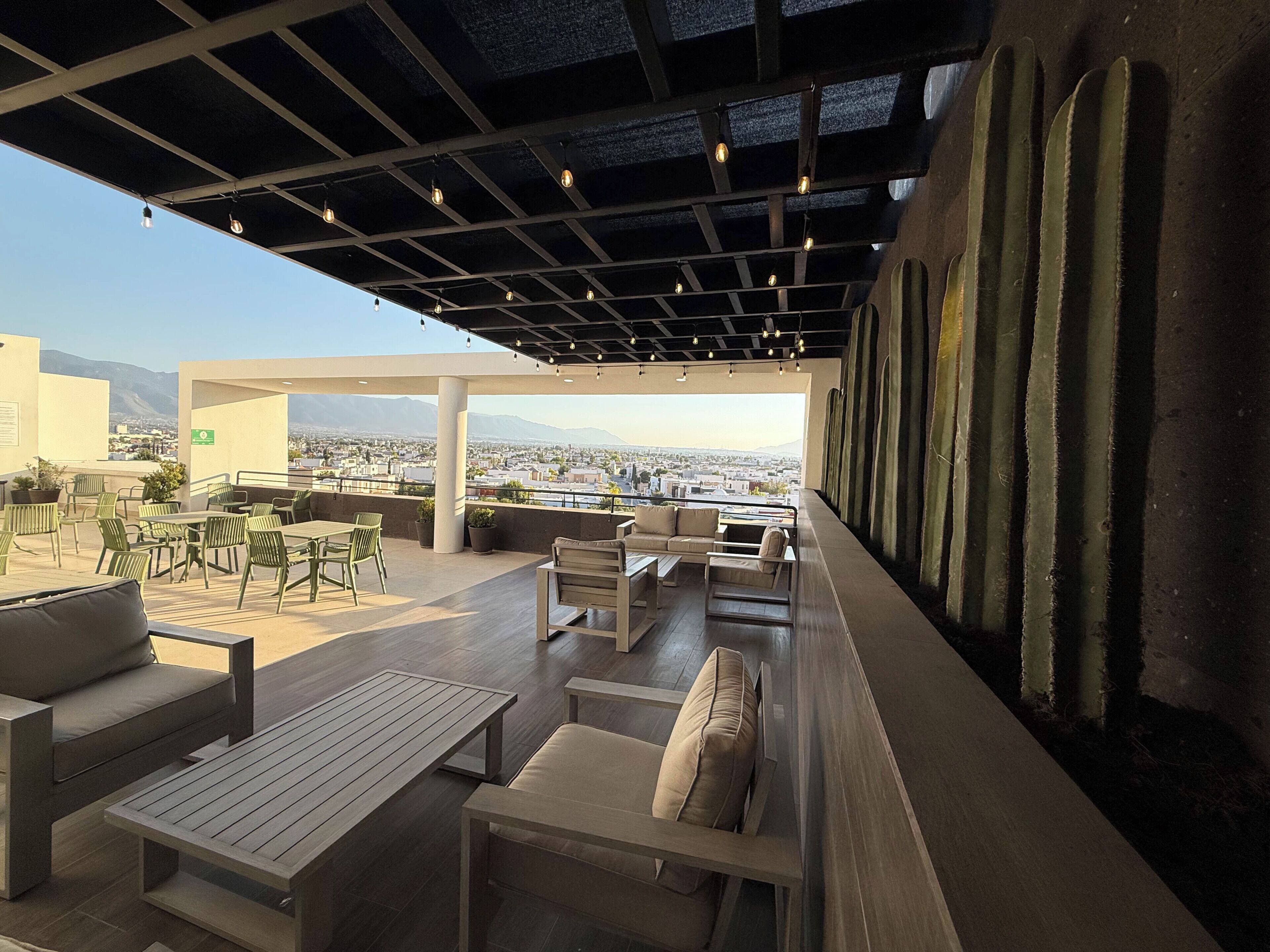 Terraza en la azotea