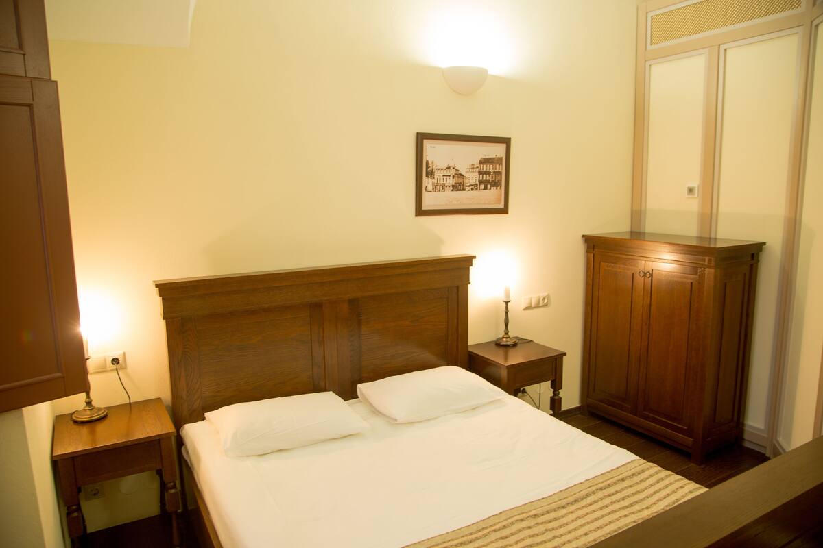Suite, 1 Bedroom | In-room safe, desk, soundproofing, iron/ironing board (on request)