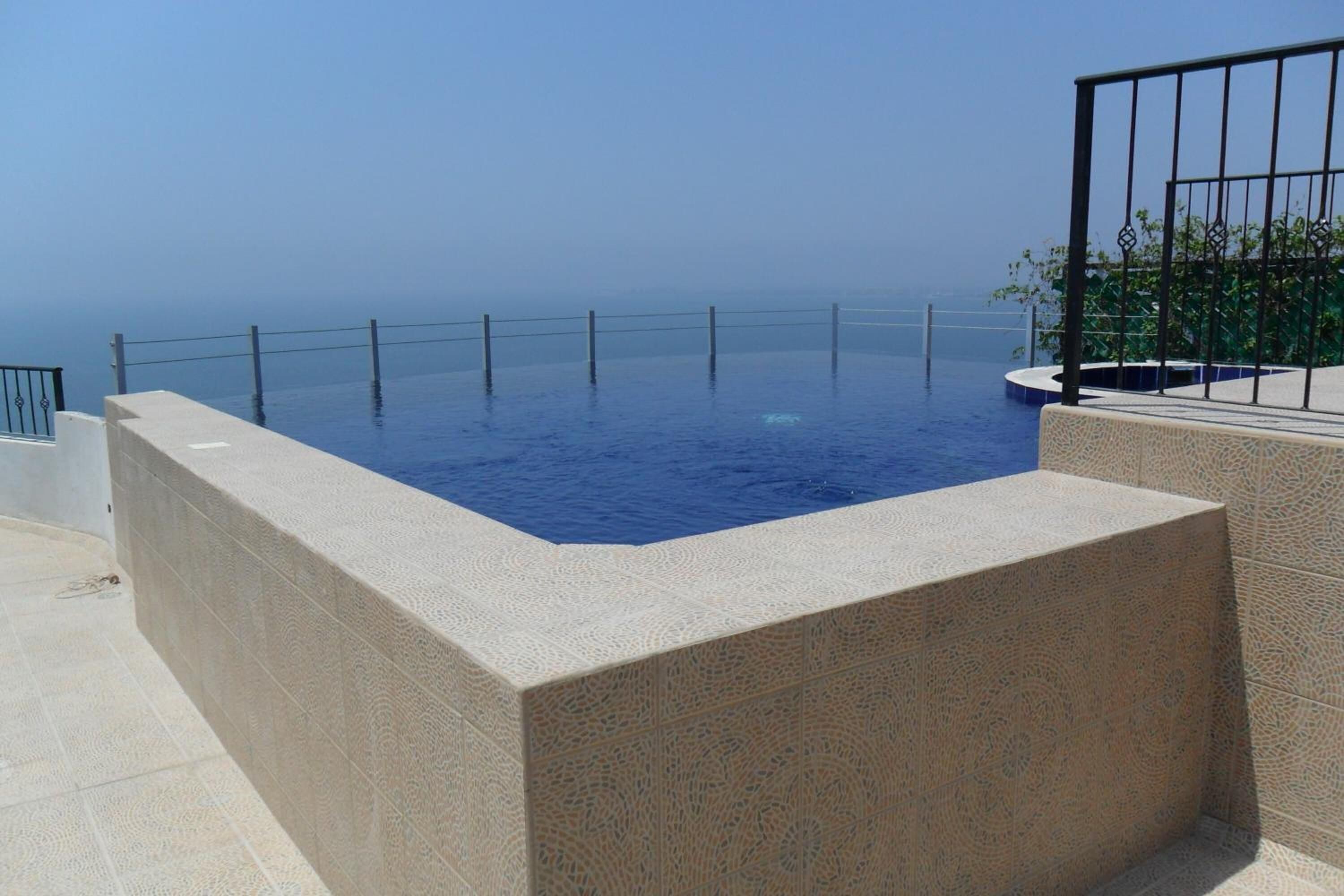 outdoor pool, pool umbrellas