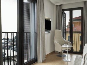 Quarto casal ou duplo luxo, vista para o mar | Vista do quarto