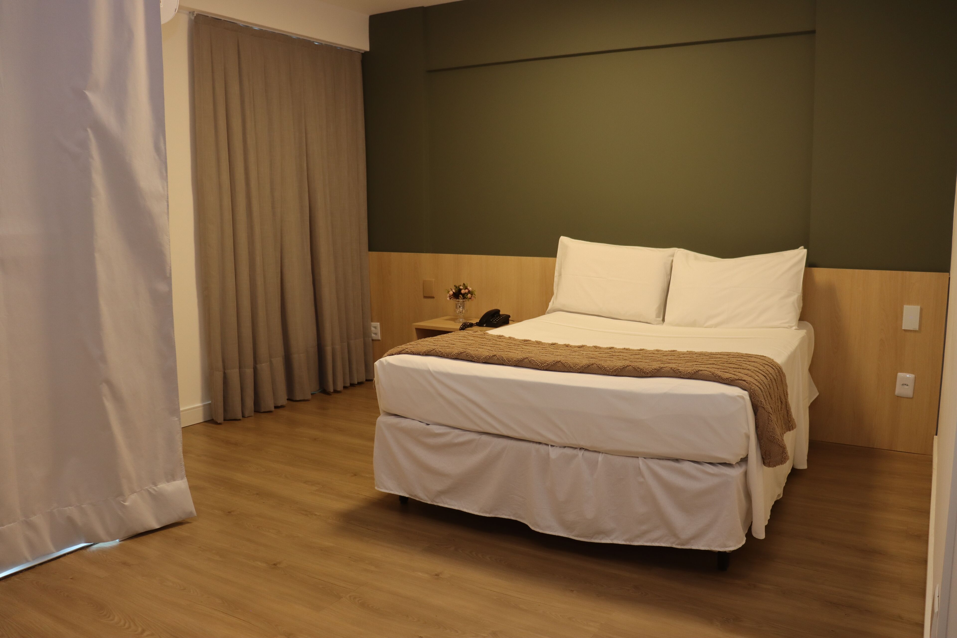 Individually decorated, individually furnished, desk, laptop workspace