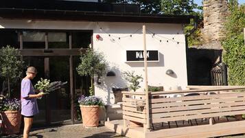 Fassade der Unterkunft