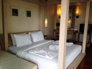 Habitación Deluxe doble | Camas supletorias