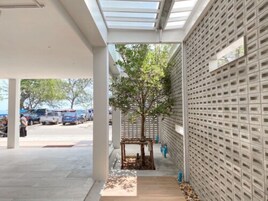 Fachada de la propiedad